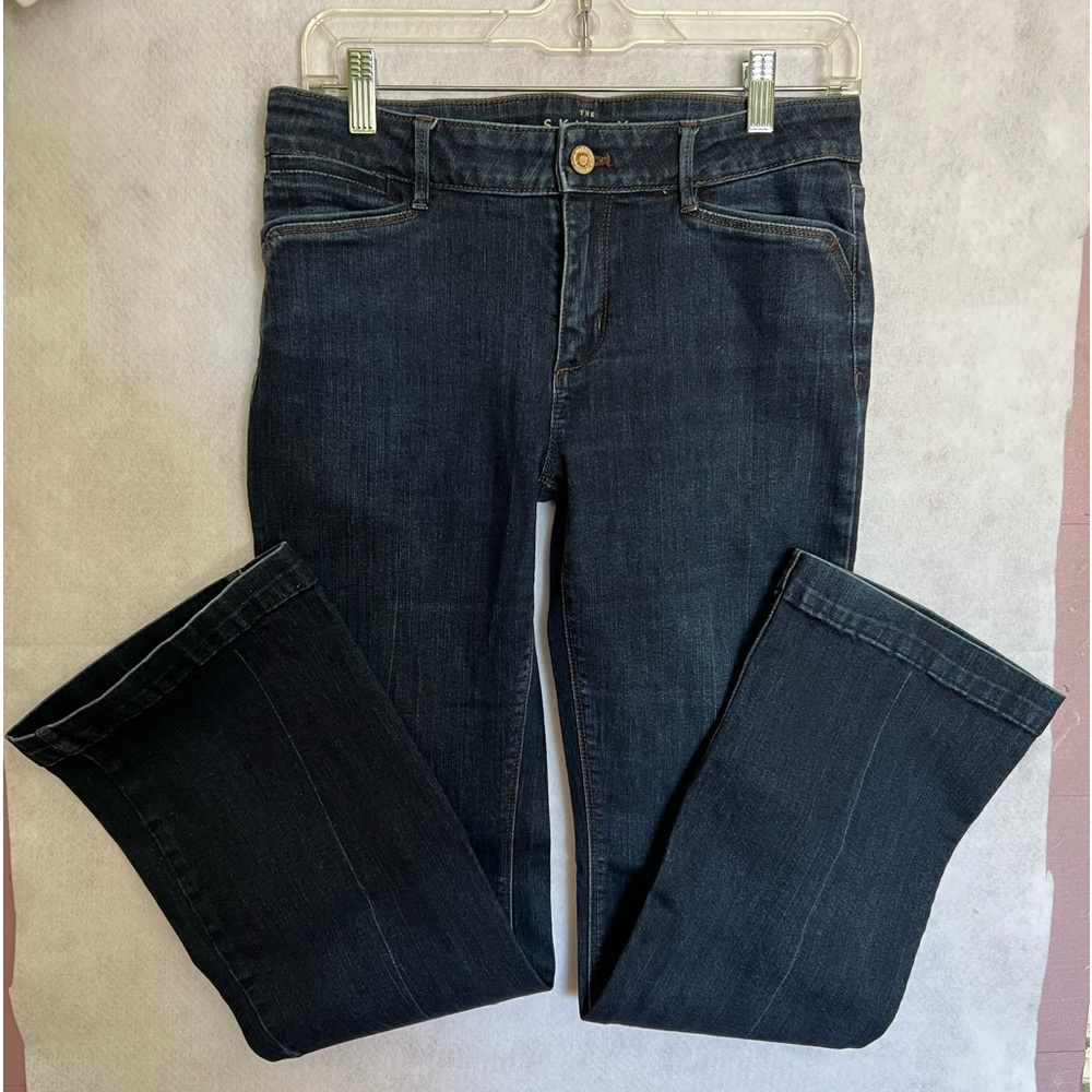 White House Black Market Skinny Flare size 6S